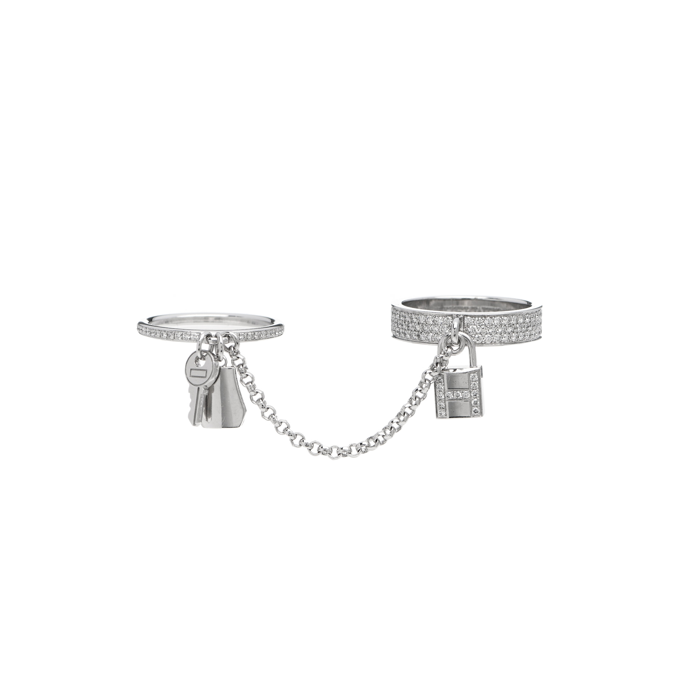 HERMÈS KELLY CADENAS DOUBLE RING H221614B00050